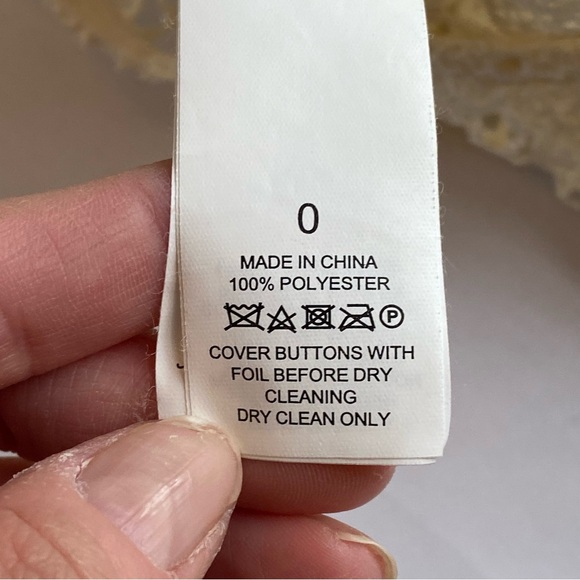 NWOT Kate Spade New York Ivory Daisy Lace Blouse Size 0 - Picture 12 of 16